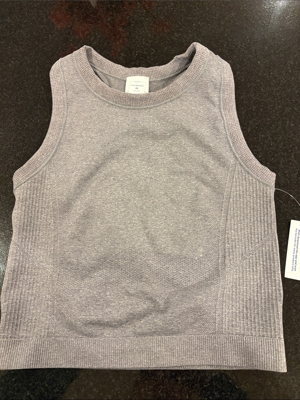 Old Navy fluid seamless fitted crop top